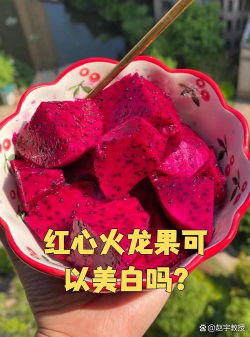 吃红心火龙果并不能美白皮肤